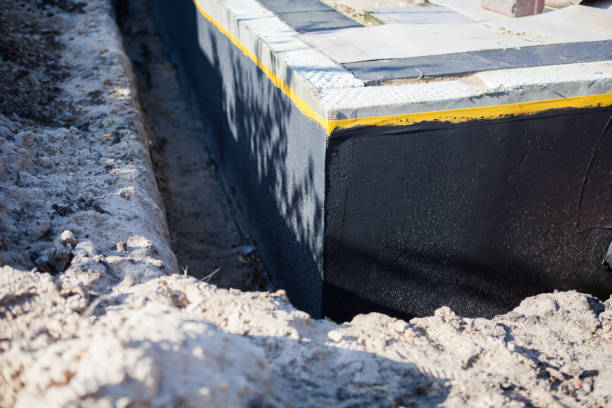 Residential Emergency Waterproofing installation at a Islip, NY home by SJ Waterproofing Pros