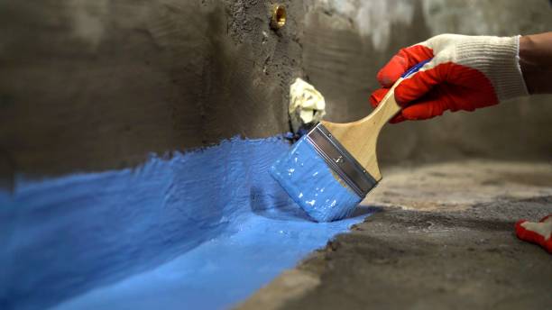 Commercial Emergency Waterproofing project at a Islip, NY business property by SJ Waterproofing Pros