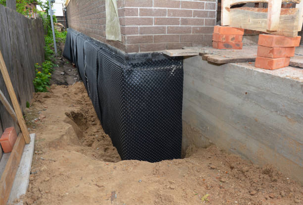 Expert waterproofing evaluation at a Islip, NY property